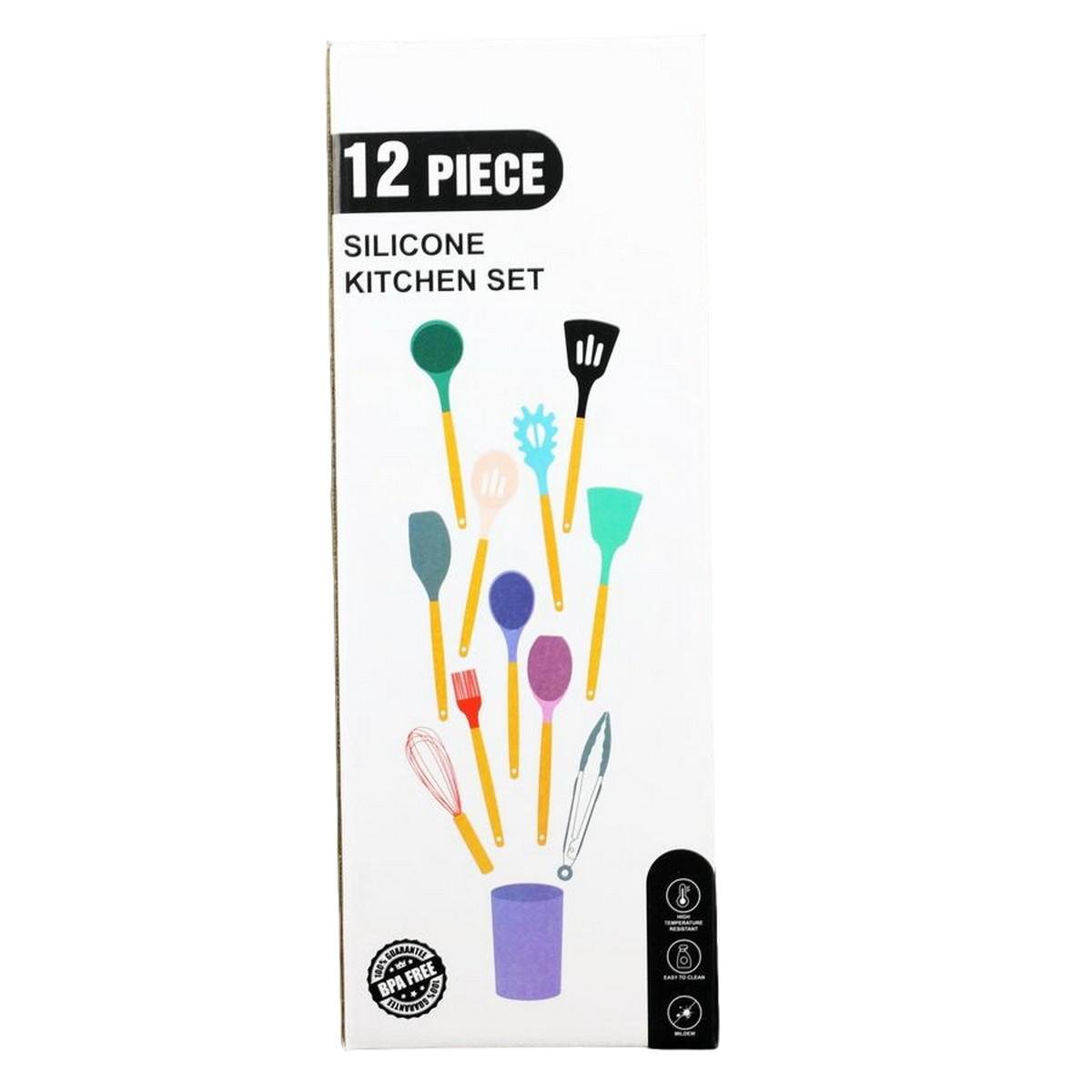Набор кухонных принадлежностей Kitchen Set силикон 12 пр. (0354) - фото 3 Набор кухонных принадлежностей Kitchen Set силикон 12 пр. (0354) - фото 3