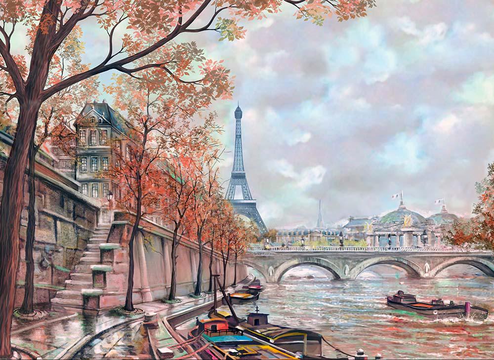 Фотообои Artside Рисованная башня 363272957
