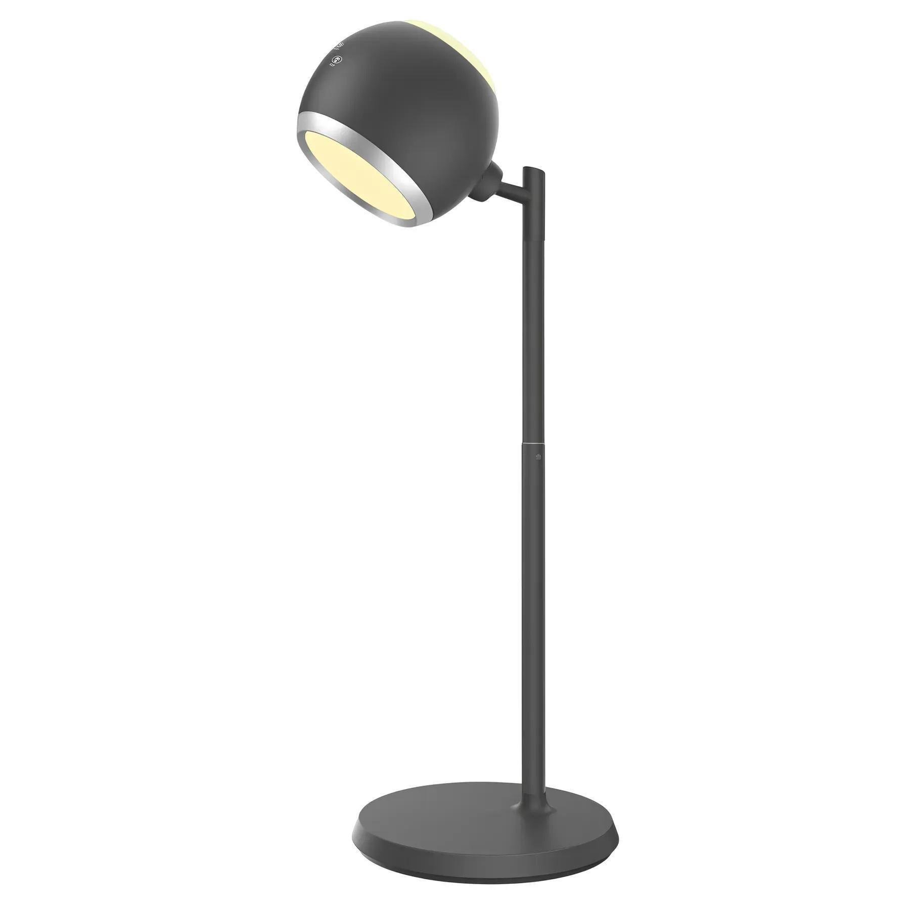 Настольная LED-лампа Sirius аккумуляторная с режимом ночника 3000-6300К IP20 BL-1017 6W Черный (28688020)