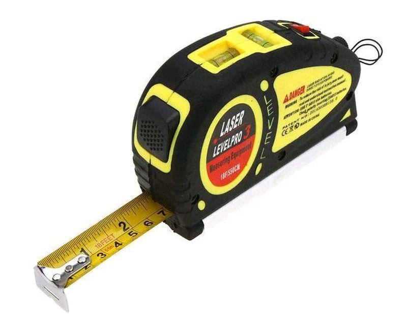 Лазерный уровень Laser Level Pro 3 LV-05 с рулеткой 5,5 м - фото 2