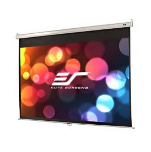 Екран проекційний MaxWhite Elite Screens M84NWV настінно-стельові 84" 4:3 Білий (559468)