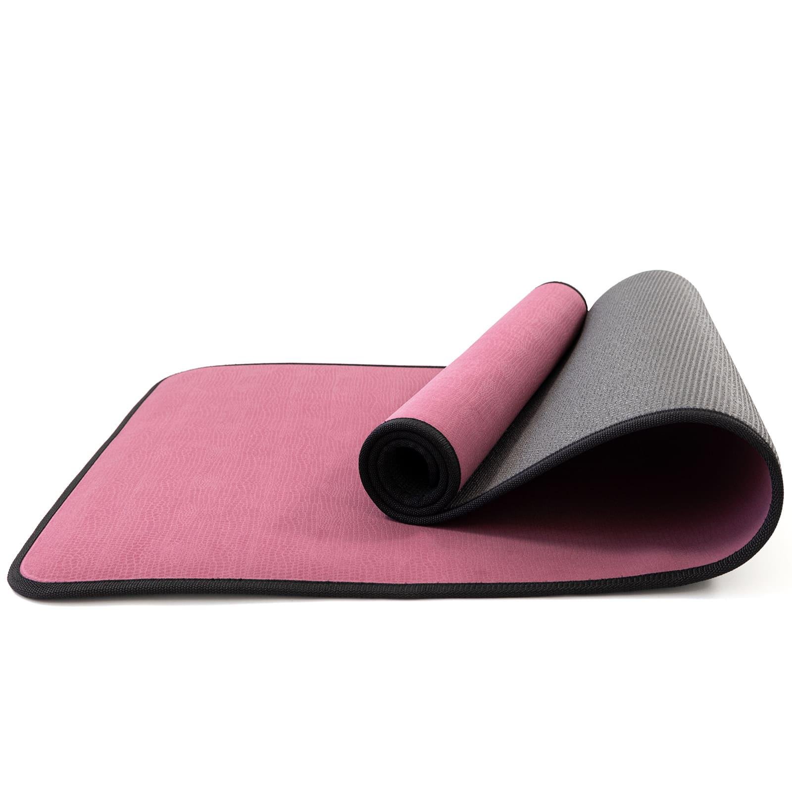 Килимок для йоги та фітнесу OSPORT Yoga Pro+ EVA двошаровий 8 мм Бордово-чорний (OF-0275) - фото 1 Килимок для йоги та фітнесу OSPORT Yoga Pro+ EVA двошаровий 8 мм Бордово-чорний (OF-0275) - фото 1