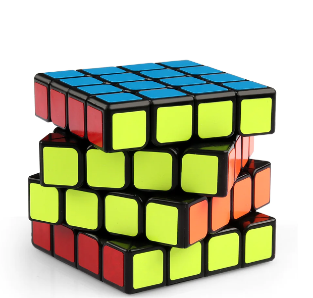 Головоломка кубик Meilong cube 4x4 MF8826 Чорний (137303) - фото 4