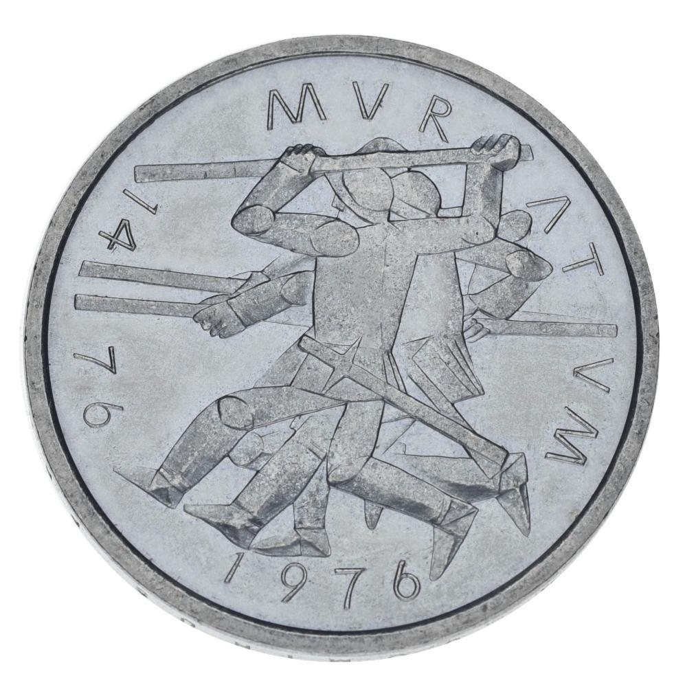 Коллекционная монета Швейцария 5 франков 1976 UNC (KM#54) (М05169)