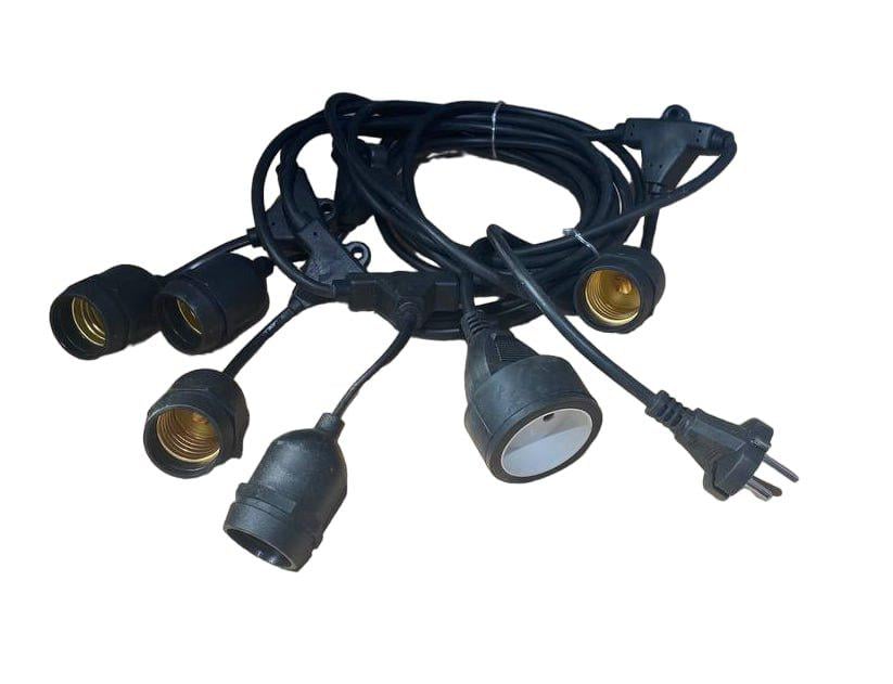 Гирлянда уличная Lumano Праздник 10 ламп гнездо для набора до линии IP65 Е27 10 м