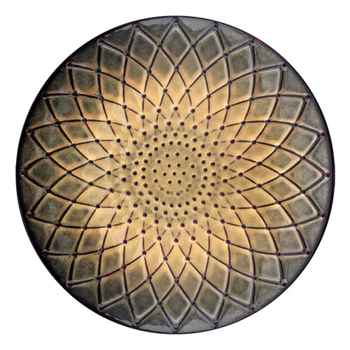 Тарелка подставная LOS’K Dec Dalila круглая 27 см Brown (L0480-XY4612A-21)