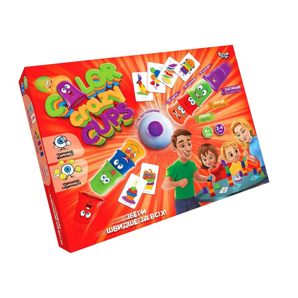 Настільна гра розважальна Danko Toys Color Crazy Cups CCC-01-01U (RLT16073)