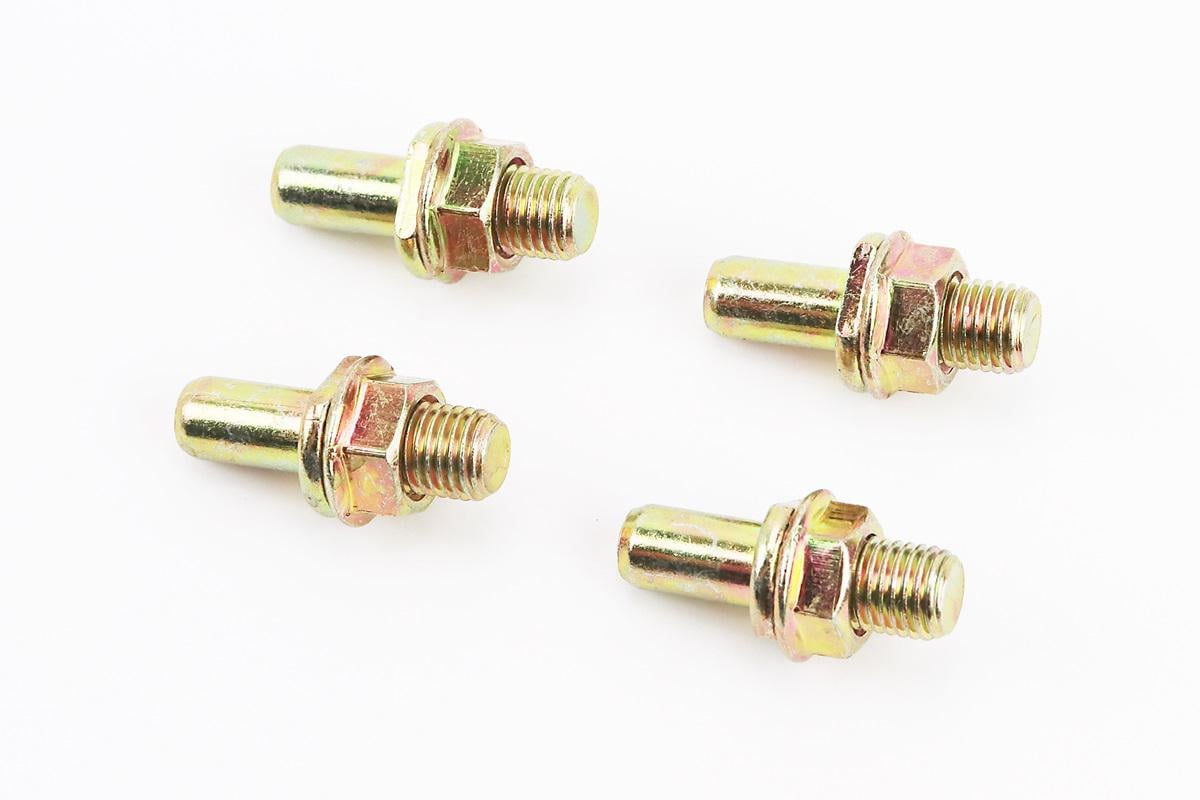 Болт крепления задней звезды к демпферу к мотоциклу Viper V200R металл 4 шт. Желтый (501054)