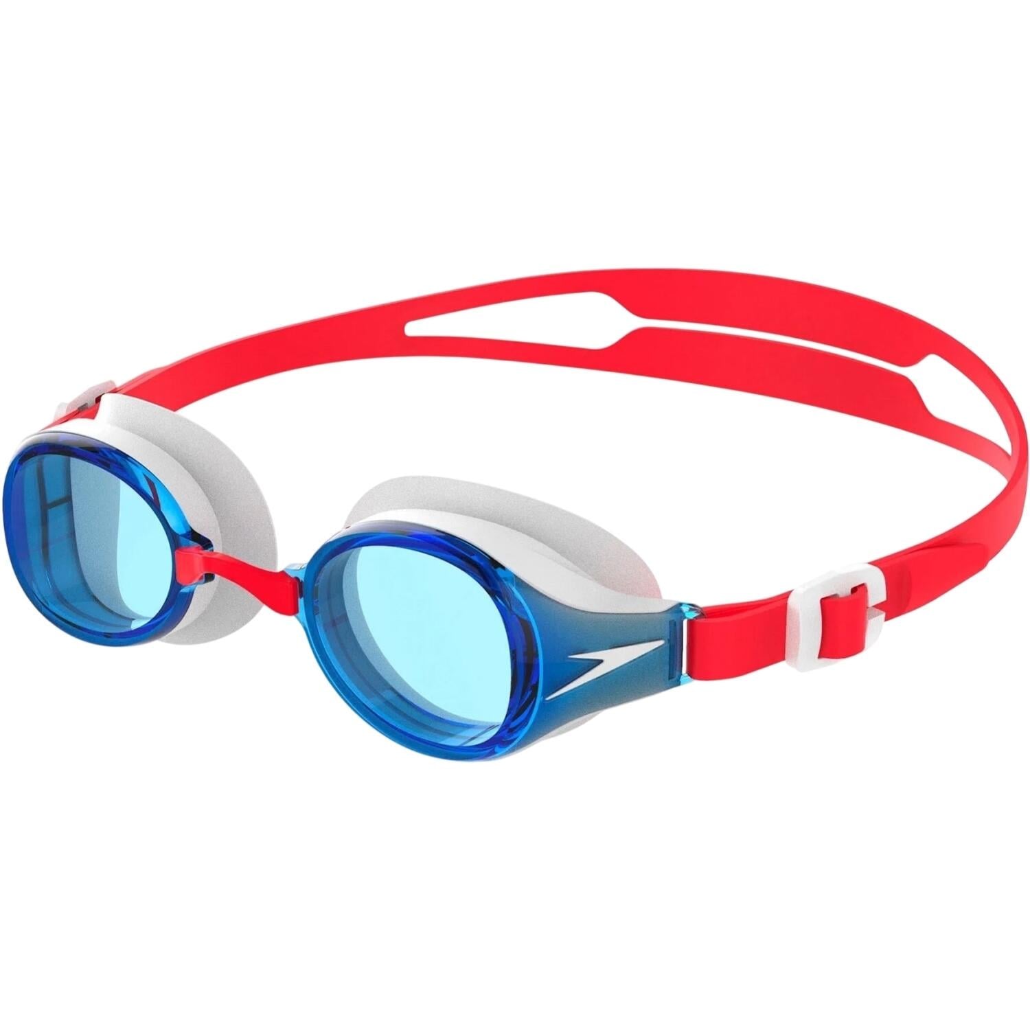 Окуляри для плавання дитячі Speedo HYDROPULSE GOG JU Червоно-біло-синій (8-126723083)