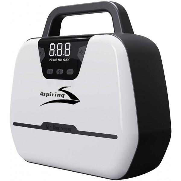 Компрессор автомобильный портативный Aspiring Airflow 2 AF.35L2 8,3 бар 2,8 м (577684) - фото 3 Компрессор автомобильный портативный Aspiring Airflow 2 AF.35L2 8,3 бар 2,8 м (577684) - фото 3