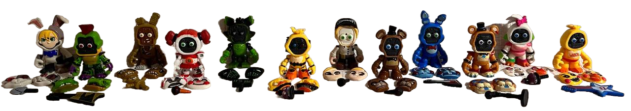 Набор фигурок из Пять ночей с Фредди 12 фигурок (6259)