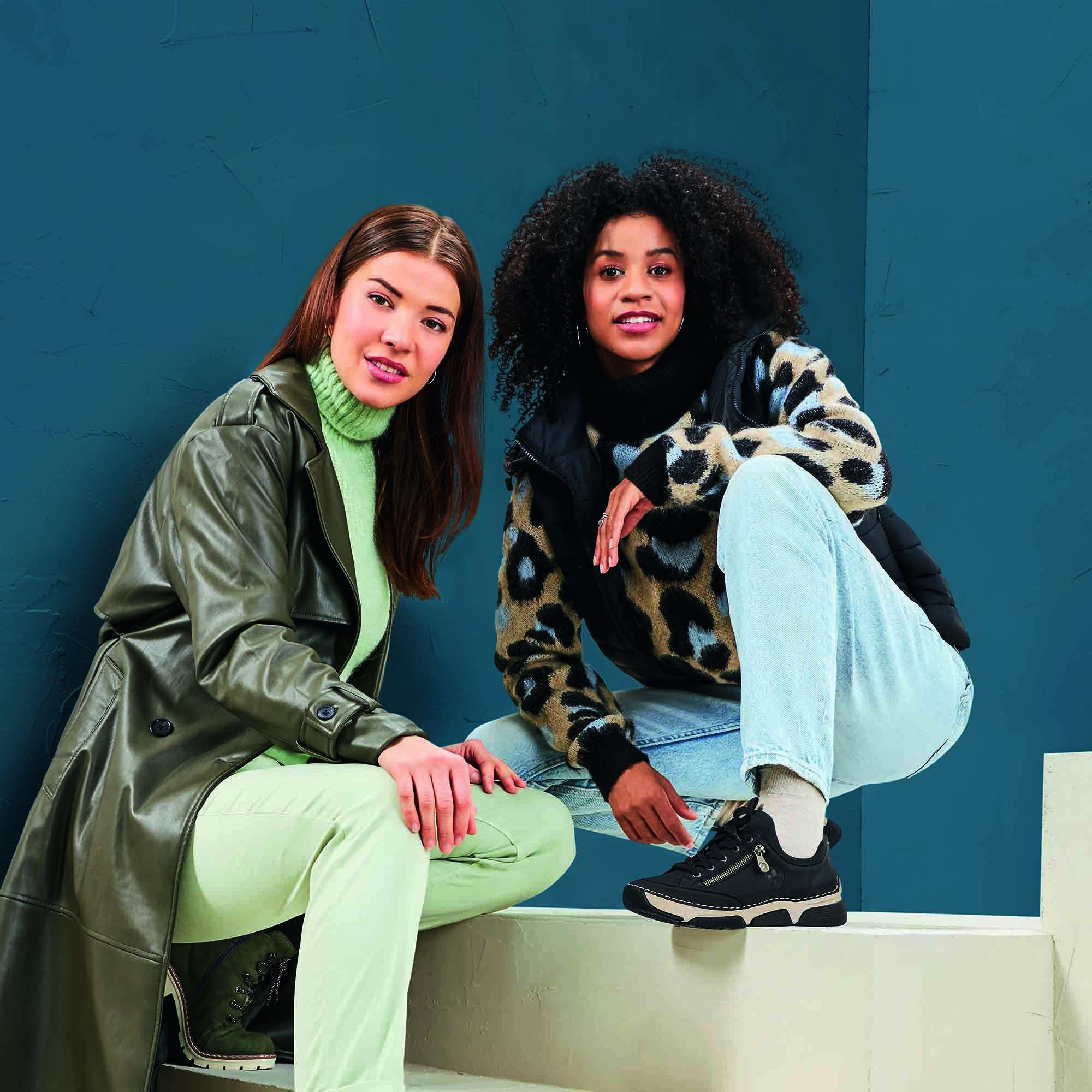 Кроссовки осенние женские RIEKER р. 41 Черный (035542-41) - фото 23