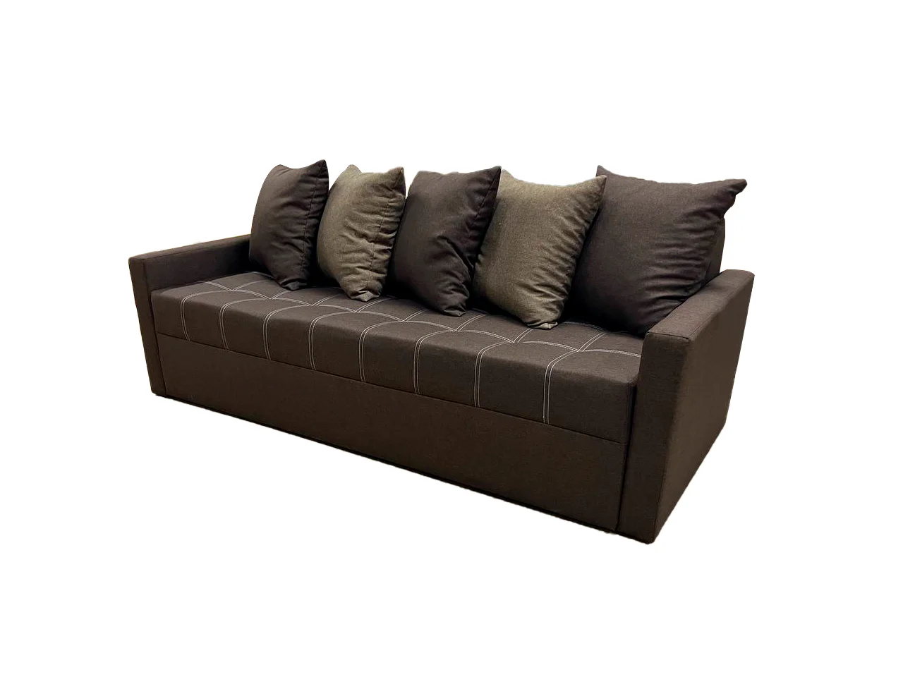Диван Мемфис 220х98 см Коричневый (25484775)