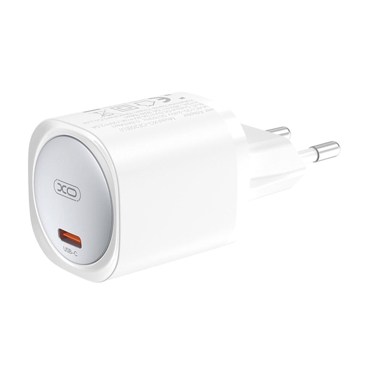 Зарядное устройство сетевое Xo CE20 PD30 W/PPS33 W 1USB-C Белый Зарядное устройство сетевое Xo CE20 PD30 W/PPS33 W 1USB-C Белый