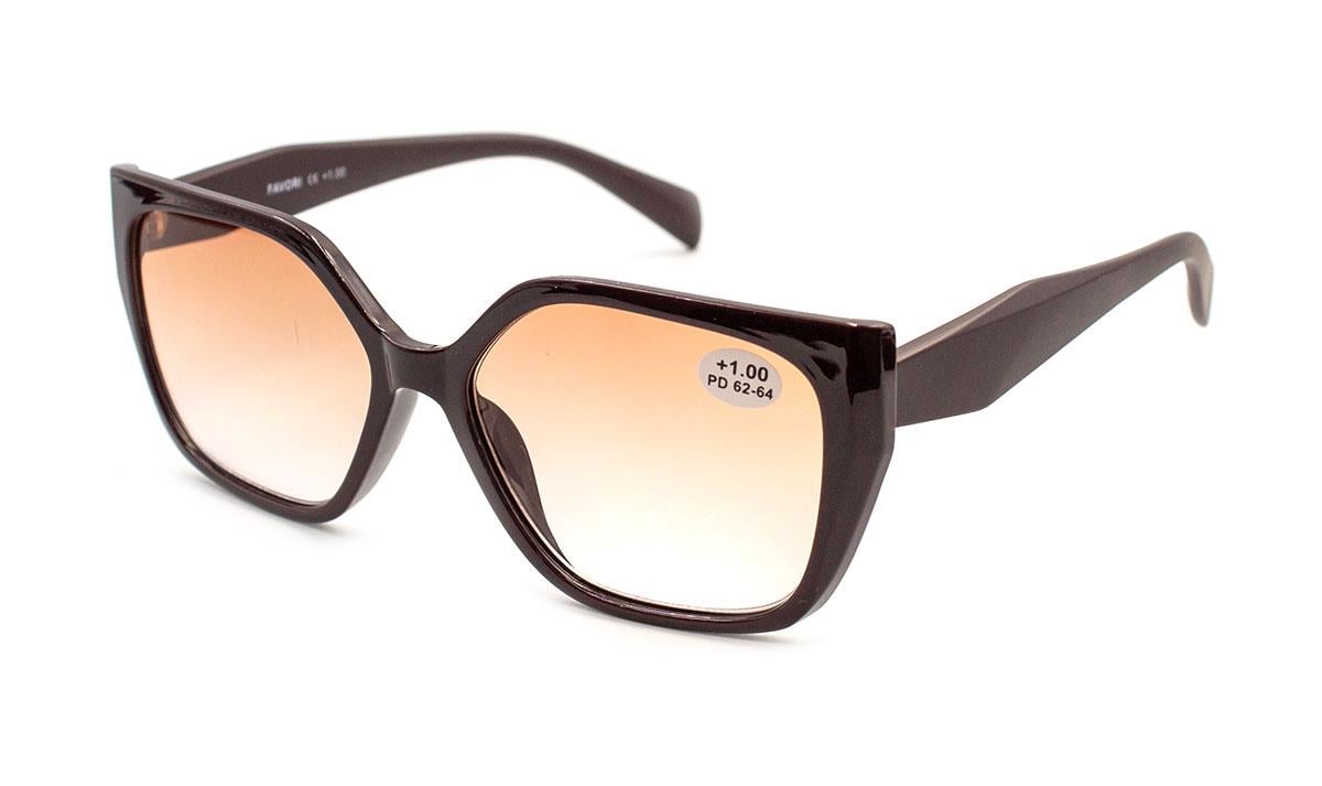 Окуляри для зору в пластиковій оправі Favori 25705-C3 тон. +3,00