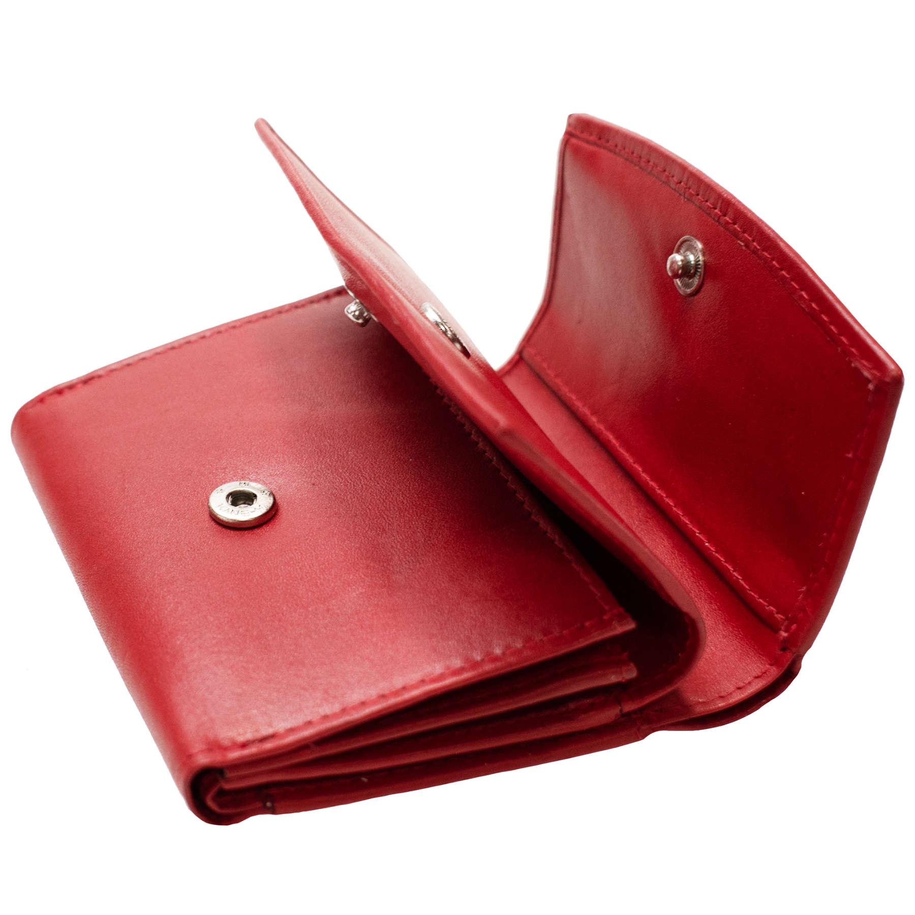 Гаманець жіночий шкіряний SEMI LINE RFID Red (P8274-2) - фото 4