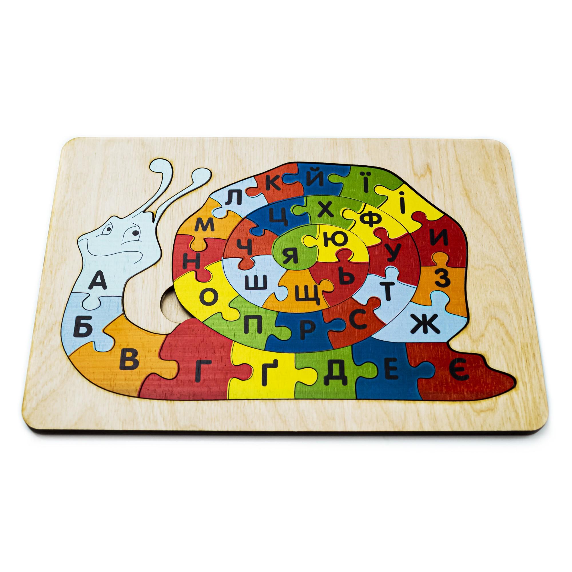 Пазл с украинским алфавитом LaserPro
