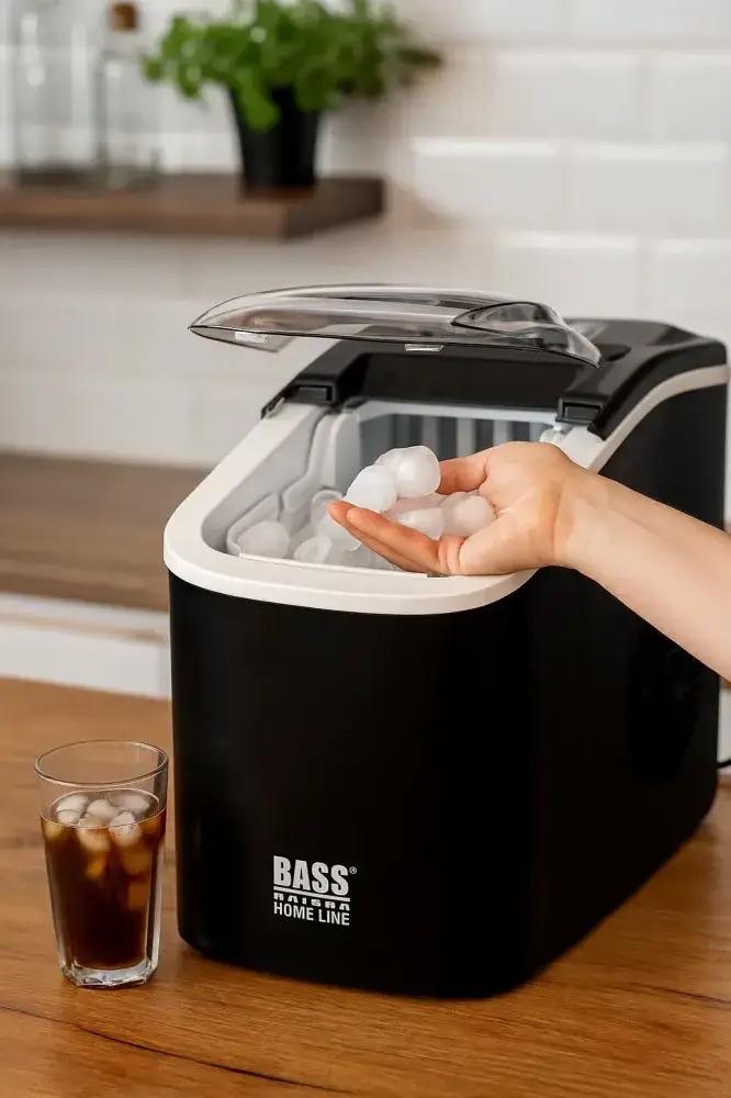 Ледогенератор автоматический Bass Polska 12 кг/сутки Черный (BH10001) - фото 2