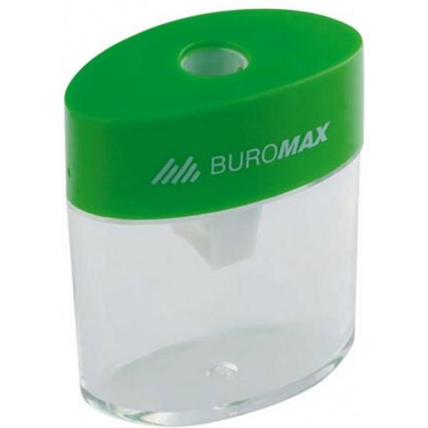 Чинка Buromax with a container plastic (mixed colors) (BM.4752)
