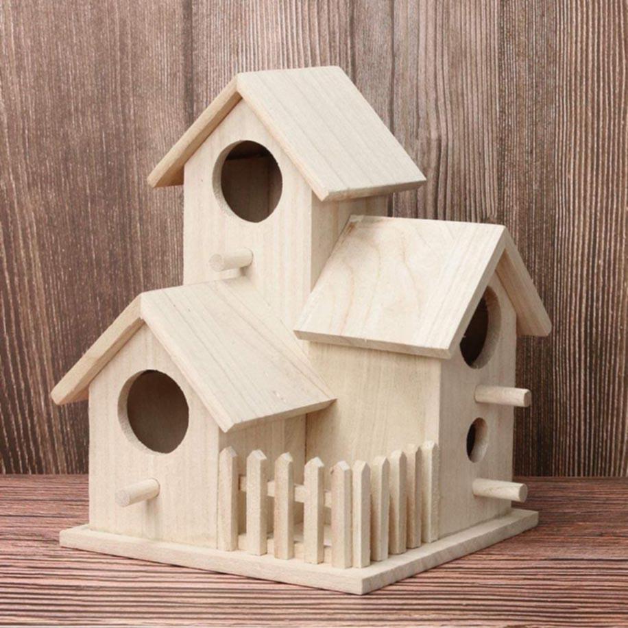 Шпаківня садова з дерева Гірник Бланже (СКВ-002701) Шпаківня садова з дерева Гірник Бланже (СКВ-002701)