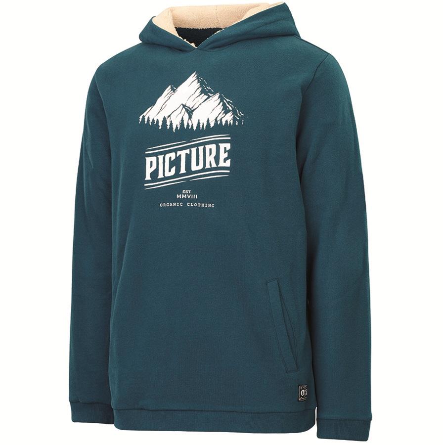 Толстовка Picture Organic Hooper Hoody petrol L Blue - фото 1