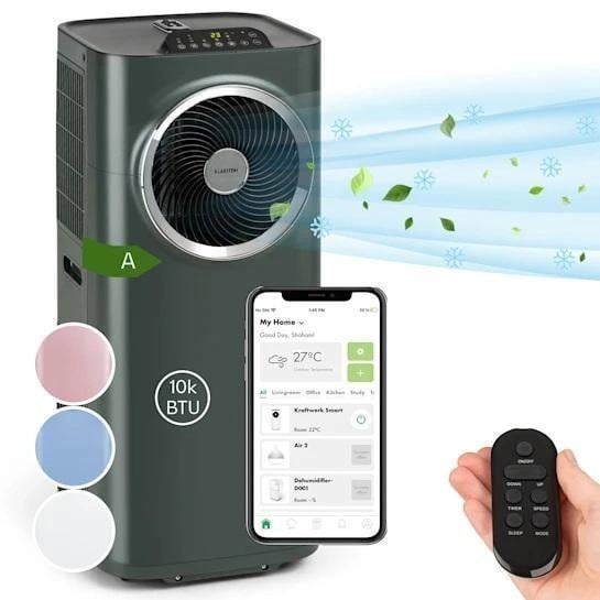 Кондиционер мобильный KLARSTEIN Kraftwerk Smart 10K (10034667) - фото 2