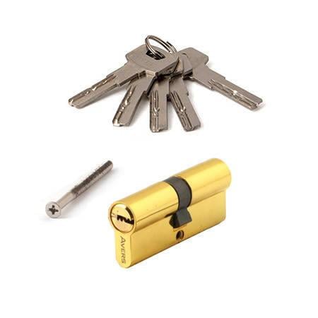 Цилиндровый механизм Avers ZM 80 35/45 G К/К 5 ключей (37160032) Цилиндровый механизм Avers ZM 80 35/45 G К/К 5 ключей (37160032)