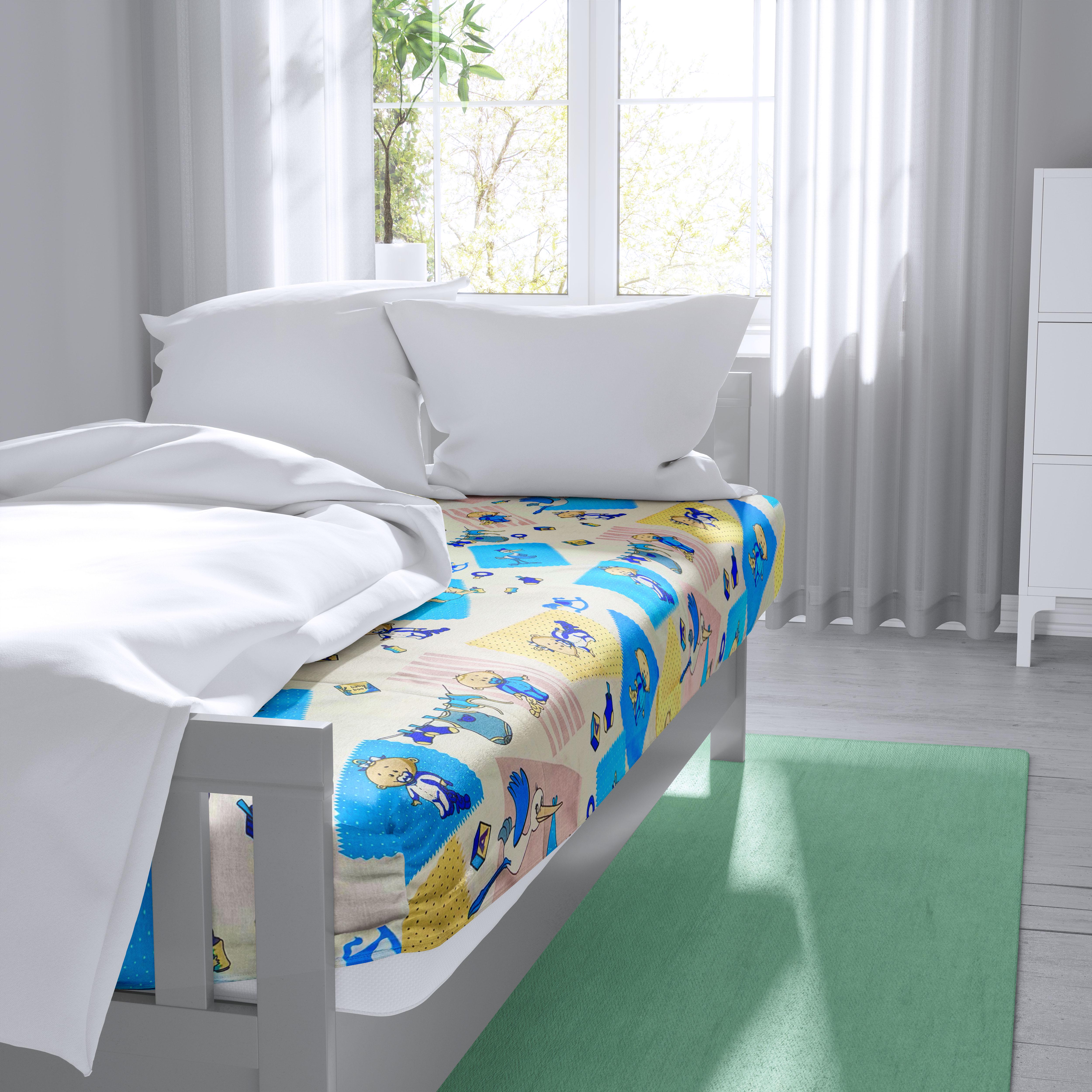 Простынь Веселые зверята 2 на резинке бязь 160х200 см (G-0803FA2/160x200) Простынь Веселые зверята 2 на резинке бязь 160х200 см (G-0803FA2/160x200)