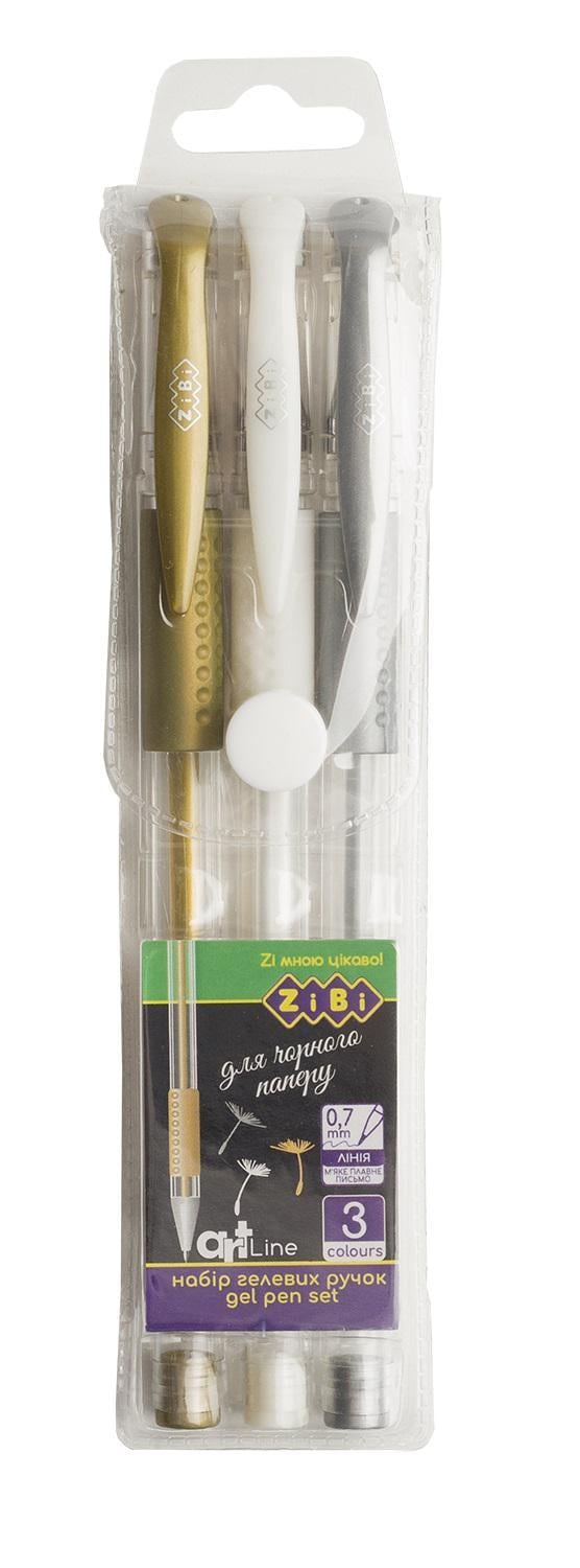 Набір гелевих ручок ZiBi 3 шт. (MTT-132316)