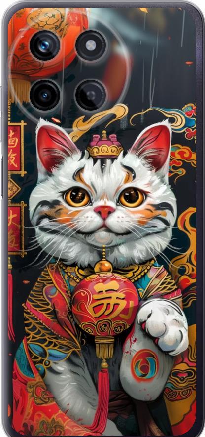 Чехол на Realme Realme 11 China Cat v2 (6135u-3120-42517) Чехол на Realme Realme 11 China Cat v2 (6135u-3120-42517)