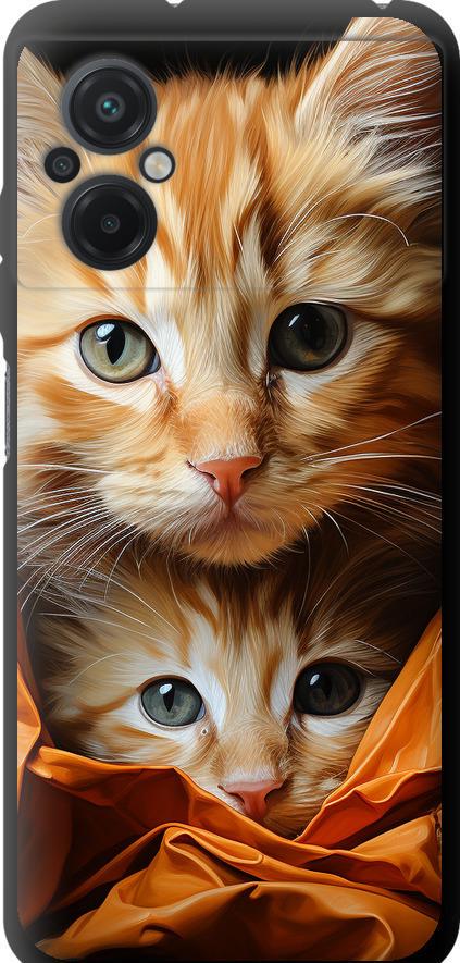 Чехол на Xiaomi Poco M5 Котики 2 (5664b-2767-42517) Чехол на Xiaomi Poco M5 Котики 2 (5664b-2767-42517)