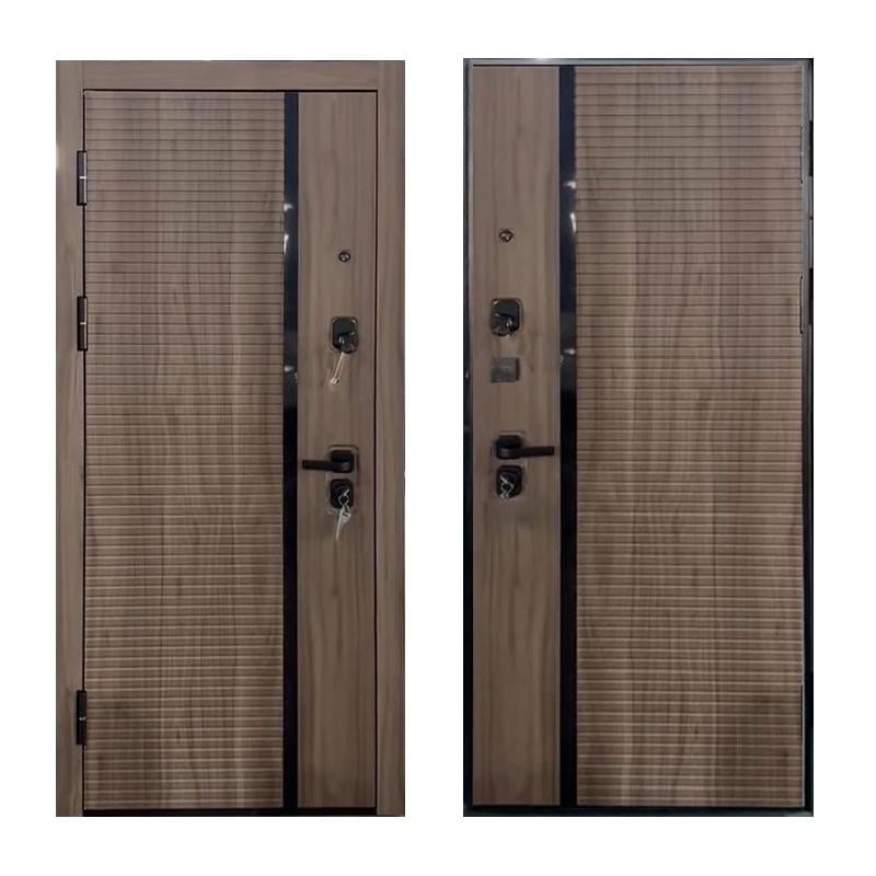 Дверь входная левая TD MM8003 2050x860 мм Спил коньячный/Спил коньячный (33514729)