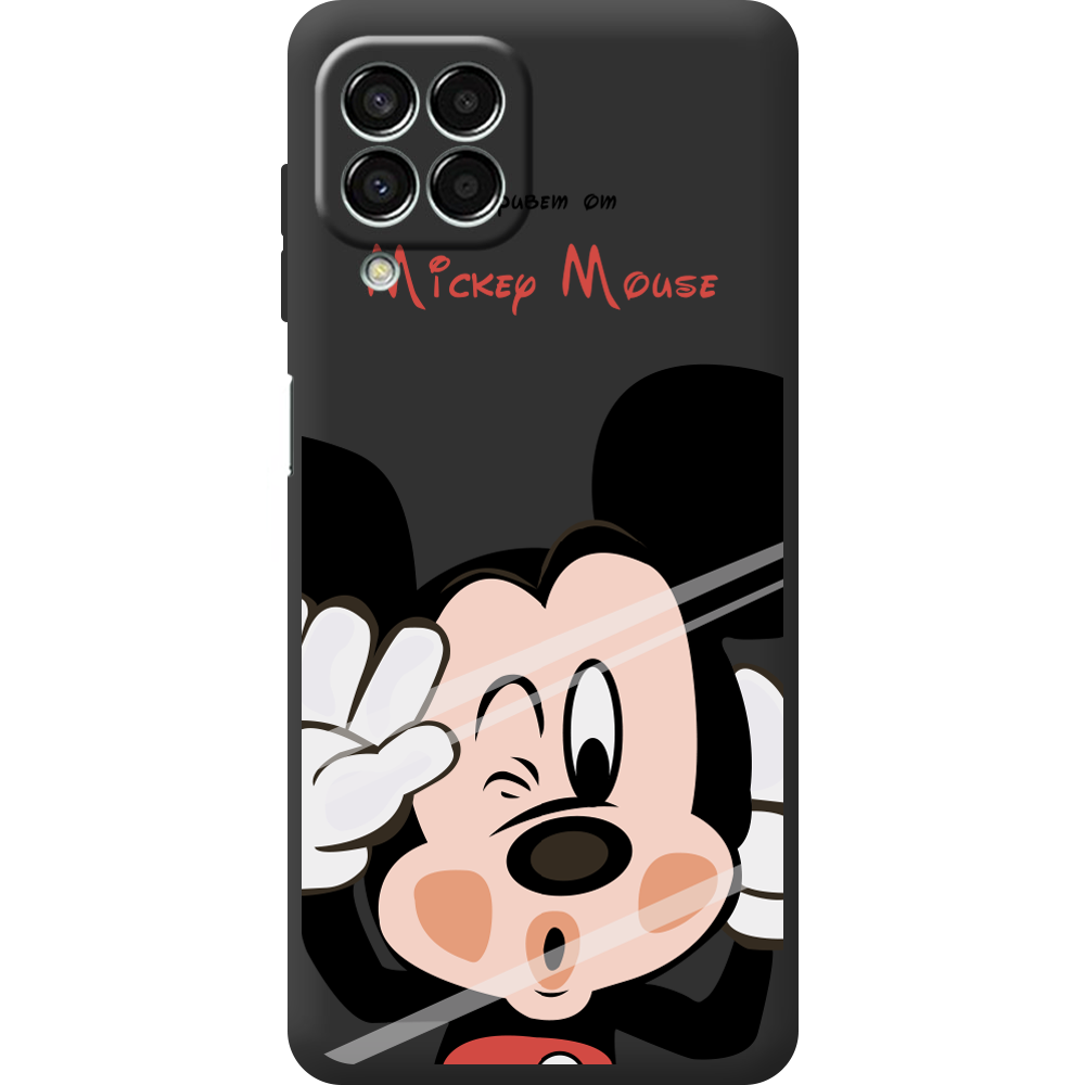 Чехол BoxFace Samsung Galaxy M33 5G (M336) Mister M Черный силикон (44472-cc58-44482)