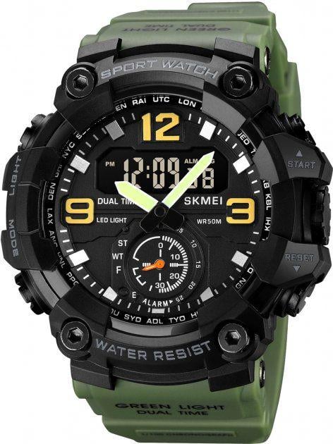 Наручные часы мужские Skmei 1965AG Army Green