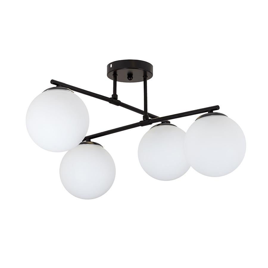 Люстра 756XPR150F-4 BK+WH Черный/Белый (LVS4671)