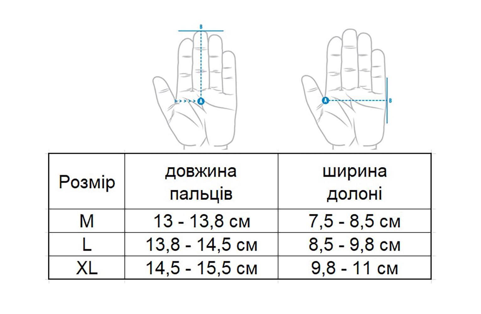 Перчатки военные UADefence полнопалые/сенсорные c защитой L Олива (UAD009L) - фото 2