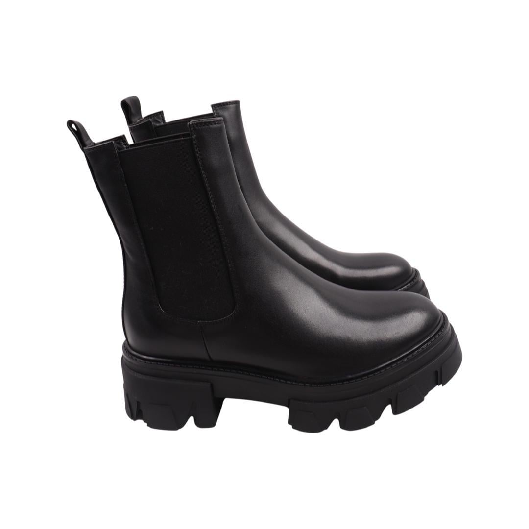 Черевики жіночі Erisses зі шкіри р. 33 Чорний (970-22DHC)