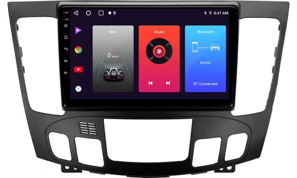 Штатна магнітола Sigma F9216 2/32 Gb Hyundai SONATA Automatic 2009 9"