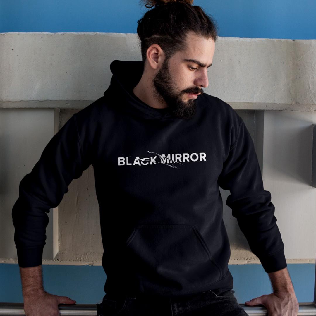 Худи флисовый унисекс Black Mirror Beyond The Sea 2XL Черный