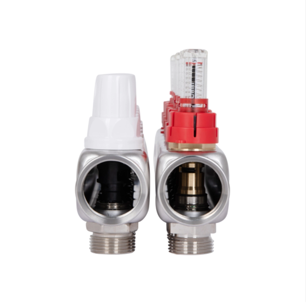 Коллектор ICMA №К073 из нержавеющей распределительный стали с расходомером 1" 6 выходов (SD00053339) - фото 5 Коллектор ICMA №К073 из нержавеющей распределительный стали с расходомером 1" 6 выходов (SD00053339) - фото 5