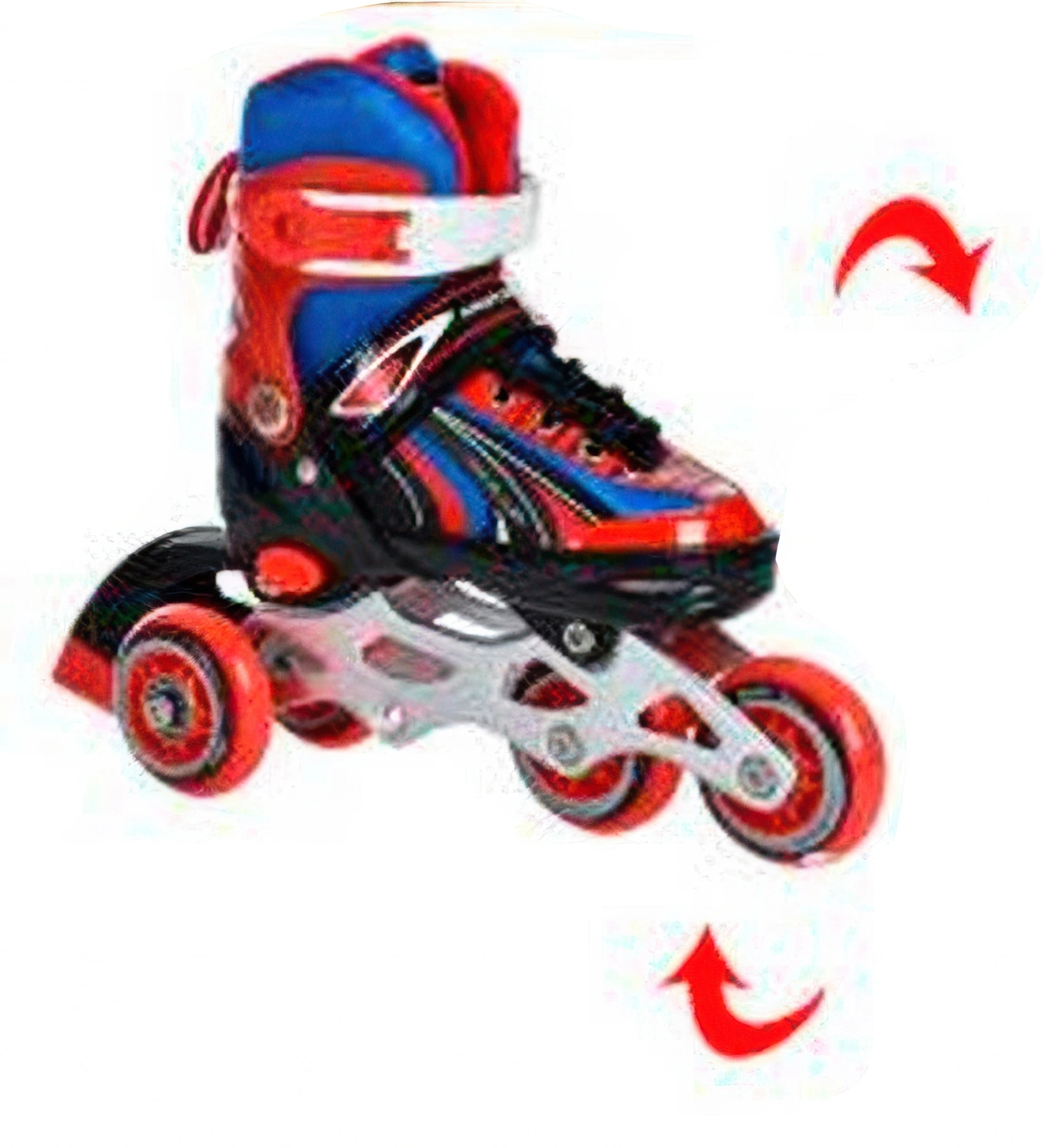 Ролики раздвижные детские Profi 27-30 см Синий (АП-122-Р-19) - фото 2 Ролики раздвижные детские Profi 27-30 см Синий (АП-122-Р-19) - фото 2