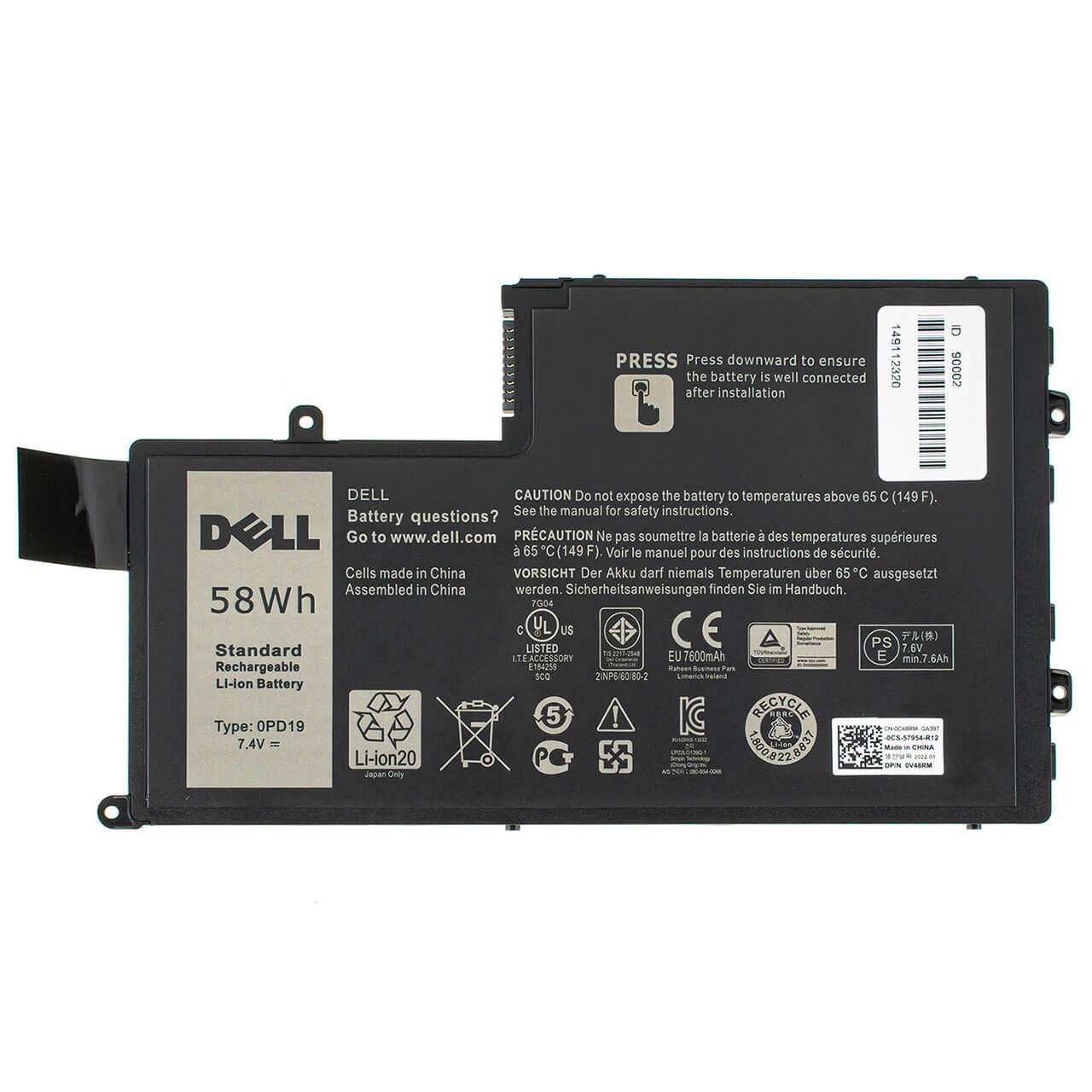 Аккумулятор для Dell Latitude 3450 (110498)