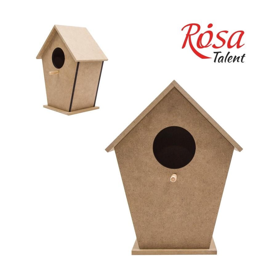 Скворечник для декупажа Rosa Talent МДФ 16,5х10,5х20,5 см (4820149906065)