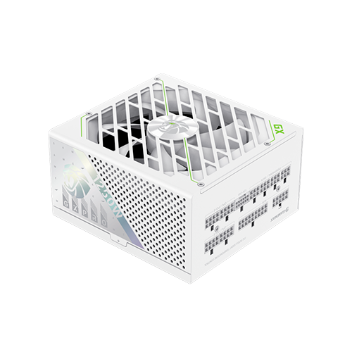 Блок питания GameMax GX PRO 1250G WH Белый 1250W ATX 3.1 модульный 80+ Gold 135 мм вентилятор для ПК (GX PRO 1250G WH)