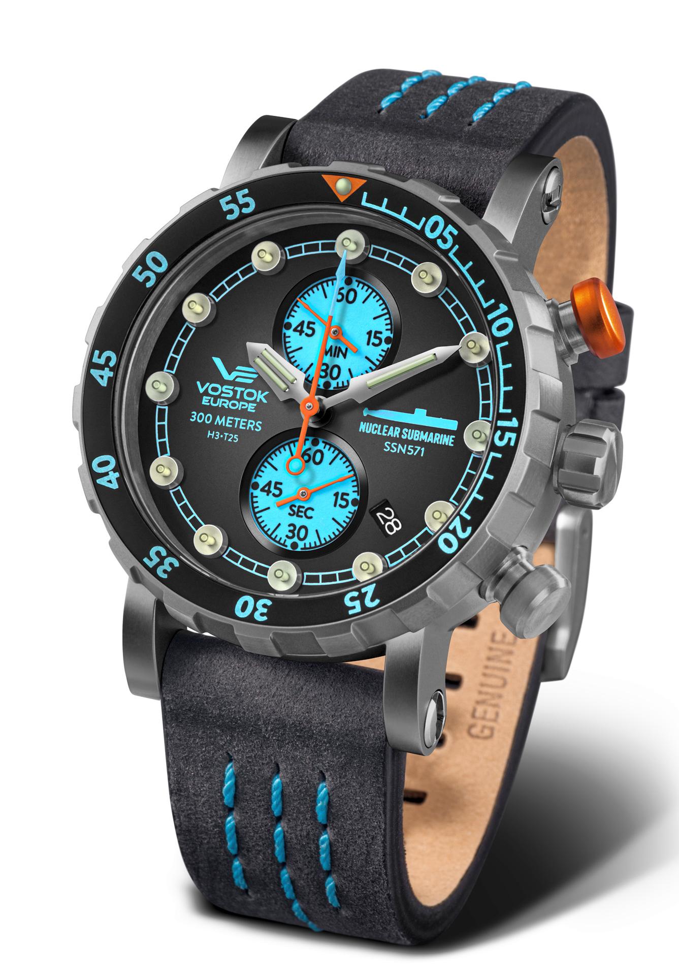 Наручний годинник чоловічий VOSTOK EUROPE VK61-571H614 (571H614)