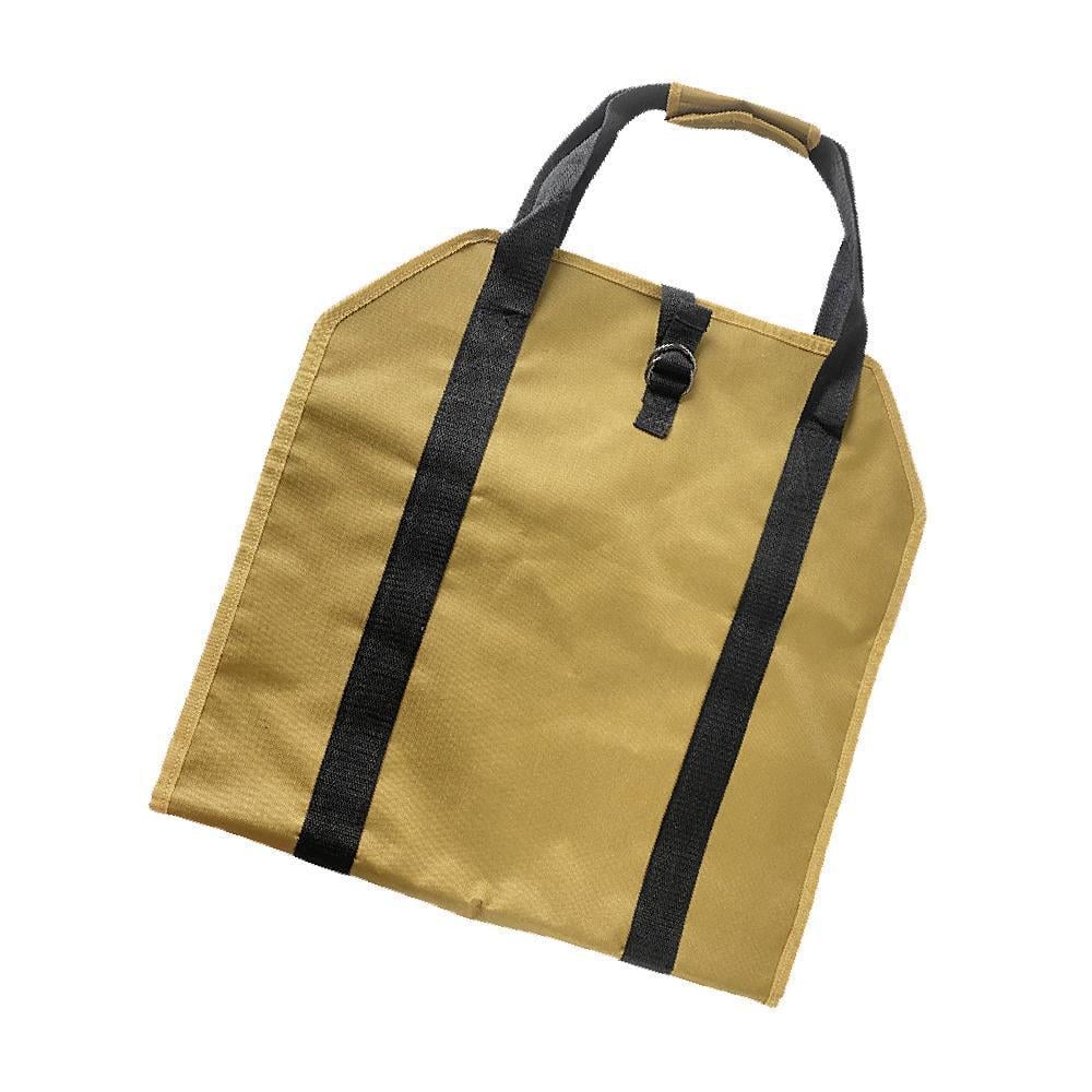 Сумка для зручного перенесення дров з ременями 45х30 см Бежевий (22360604) - фото 1