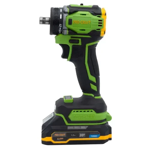 Шуруповерт акумуляторний ProCraft PA18 Pro DFR безщітковий кейс DFR патрон 1 АКБ та ЗП - фото 3