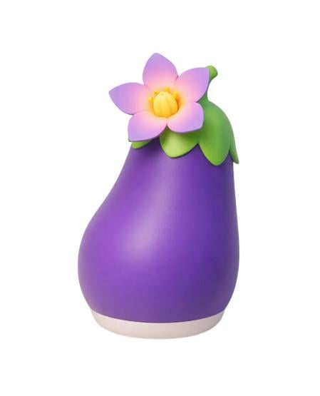 Светильник Jinwu Rechargeable Eggplant Flower Patting Night Light Colorful Eggplant Flower JXJA047 (37216475)