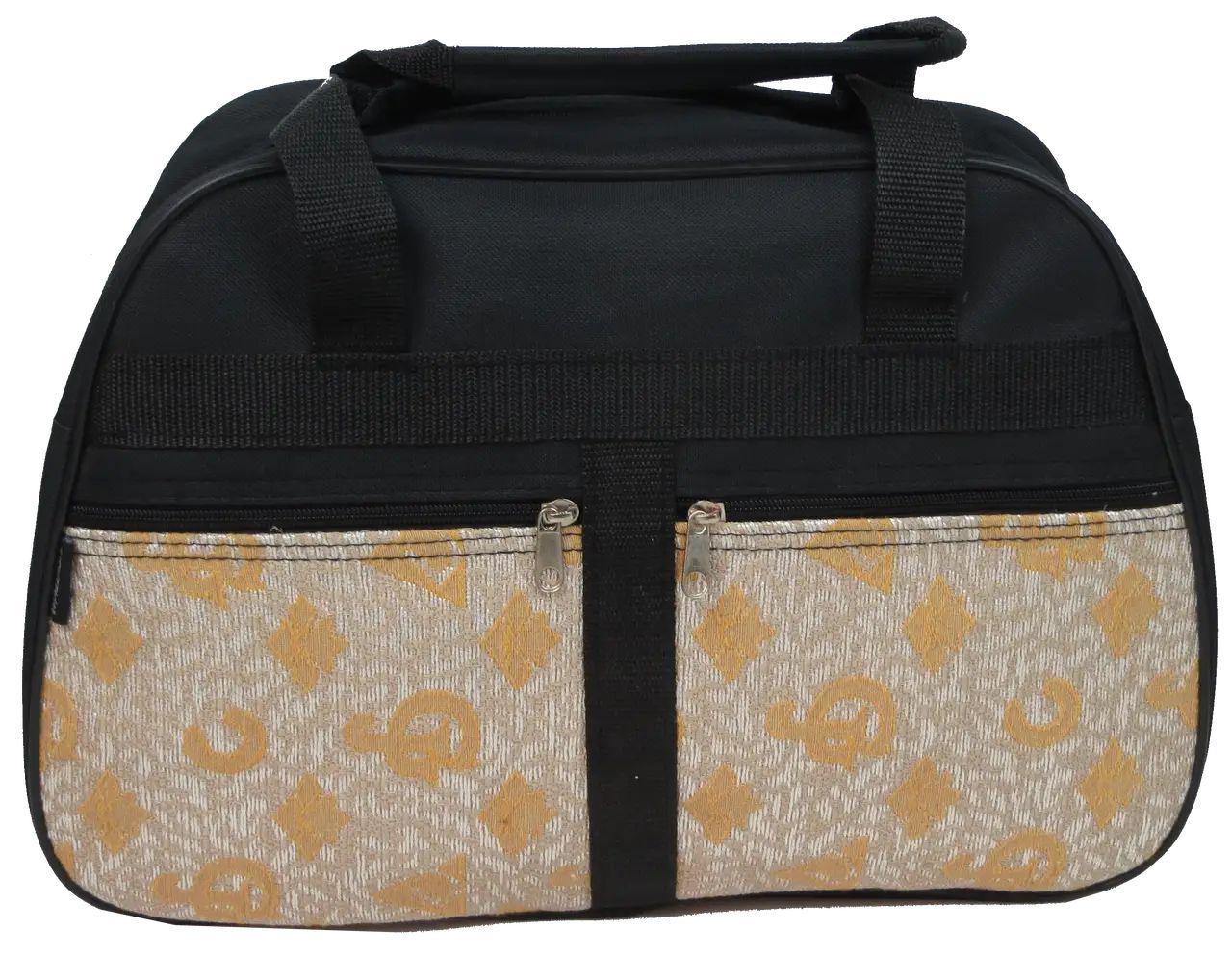 Сумка господарська Wallaby для покупок Чорний/Бежевий (2703.1381)