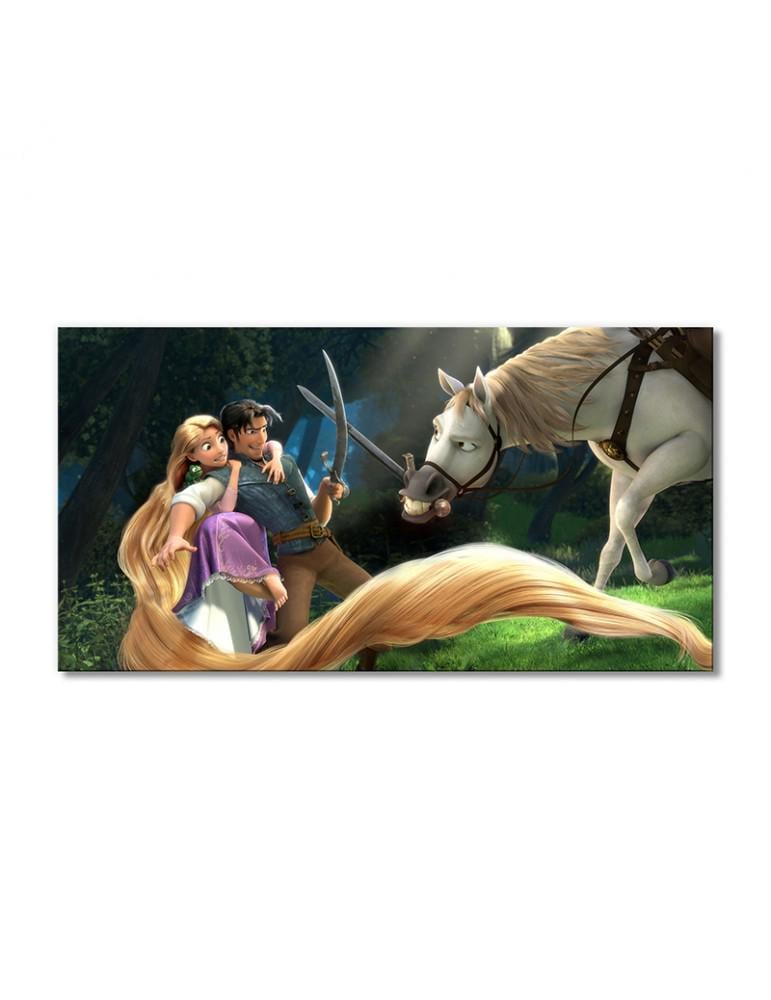 Картина модульная Приключение Рапунцель 1 модуль 60x90 см